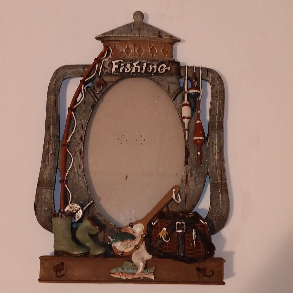 Gone Fishing Theme Picture Frame 🐟